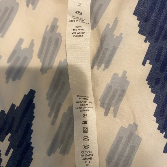 Lululemon Colorful Athletic Wear Leggings - Picture 2 of 2